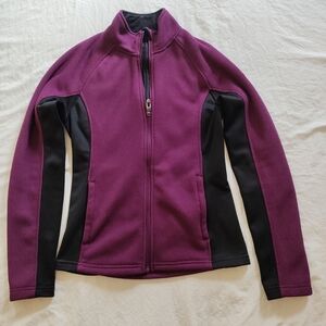 Spyder Jacket Pink/Black In Color With Pockets.  Size Small